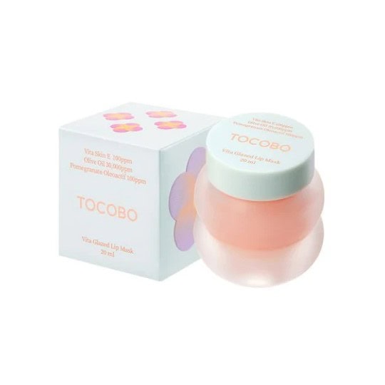 Tocobo Vita Glazed Vegan Lip Mask – mască hidratantă de buze, 20ml