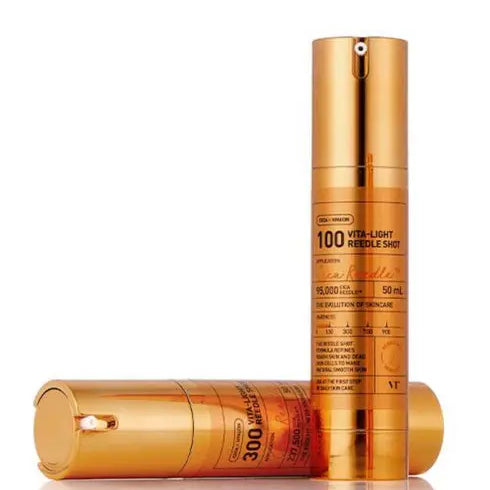 VT Cosmetics Vita-Light Reedle Shot 100 - ser iluminator cu vitamina C și micro-ace, 50 ml VT cosmetics