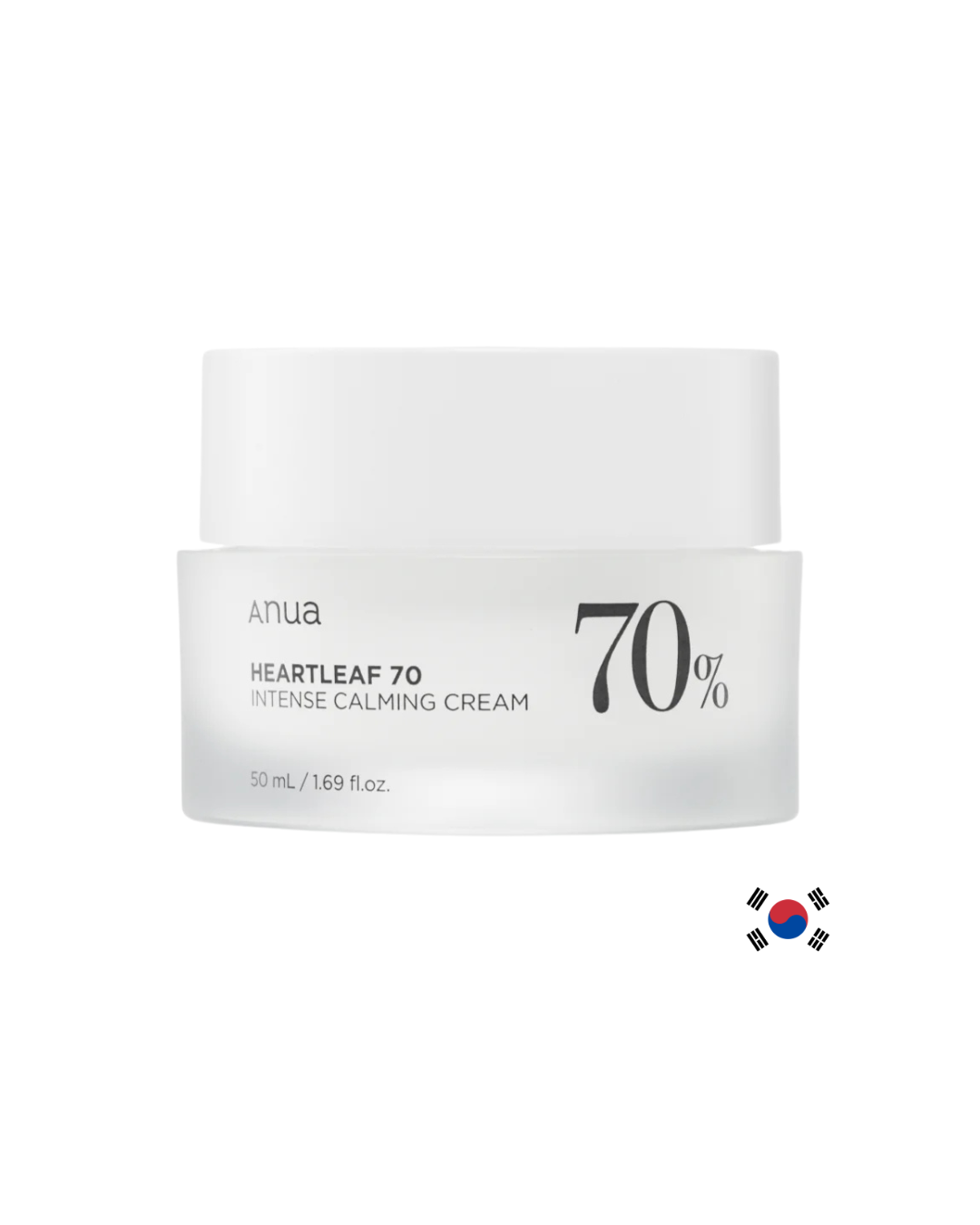 Anua - Heartleaf 70 Intense Calming Cream - Cremă calmantă - e-Ko Skin (Image 1)