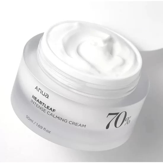 Anua - Heartleaf 70 Intense Calming Cream - Cremă calmantă - e-Ko Skin (Image 3)