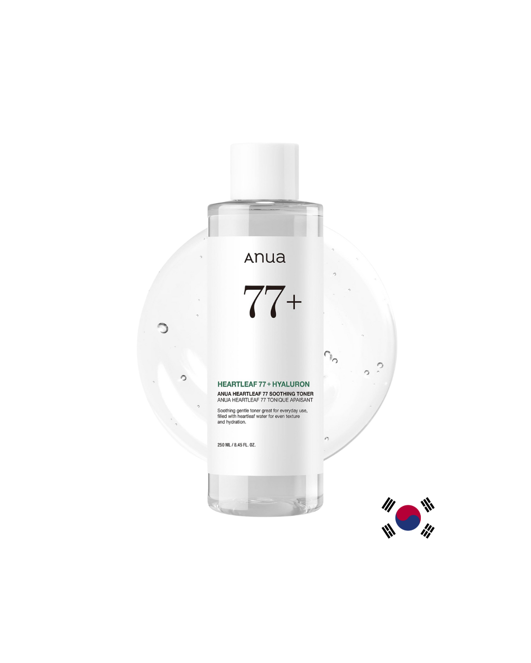 Anua - Heartleaf 77% Soothing Toner - Toner de față calmant cu 77% extract de Heartleaf - e-Ko Skin (Image 1)