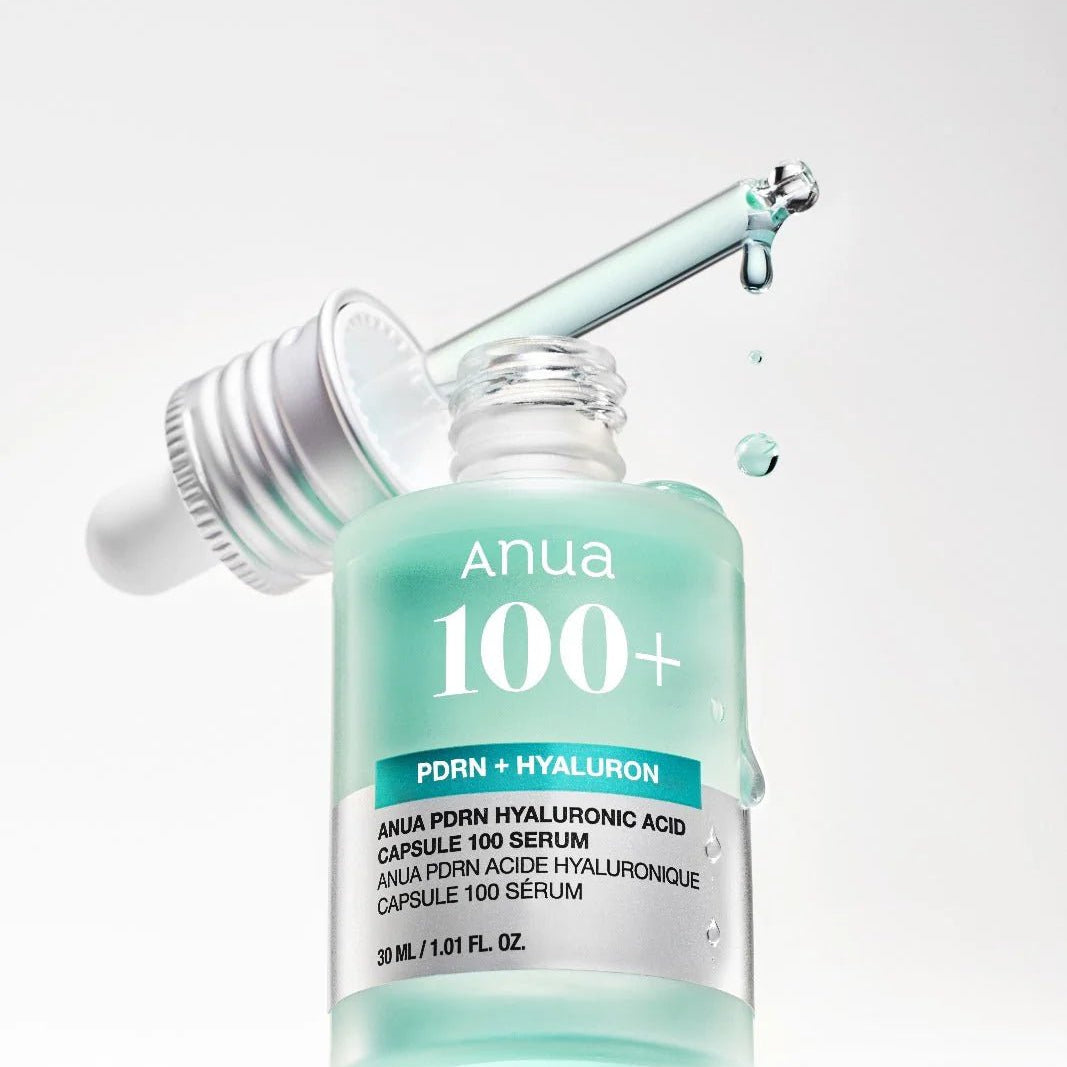 Anua - PDRN Hyaluronic Acid Capsule 100 Serum - ser cu acid hialuronic și PDRN, 30ml - e-Ko Skin ser de fata