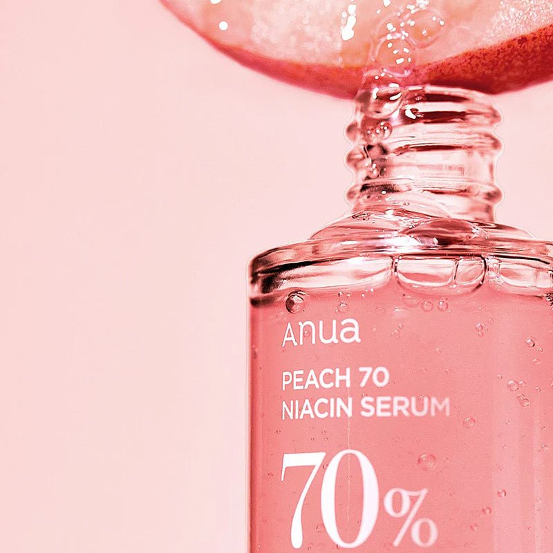 Anua Peach 70 Niacin - ser intensiv cu extract de piersică, 30ml - e-Ko Skin ser de fata