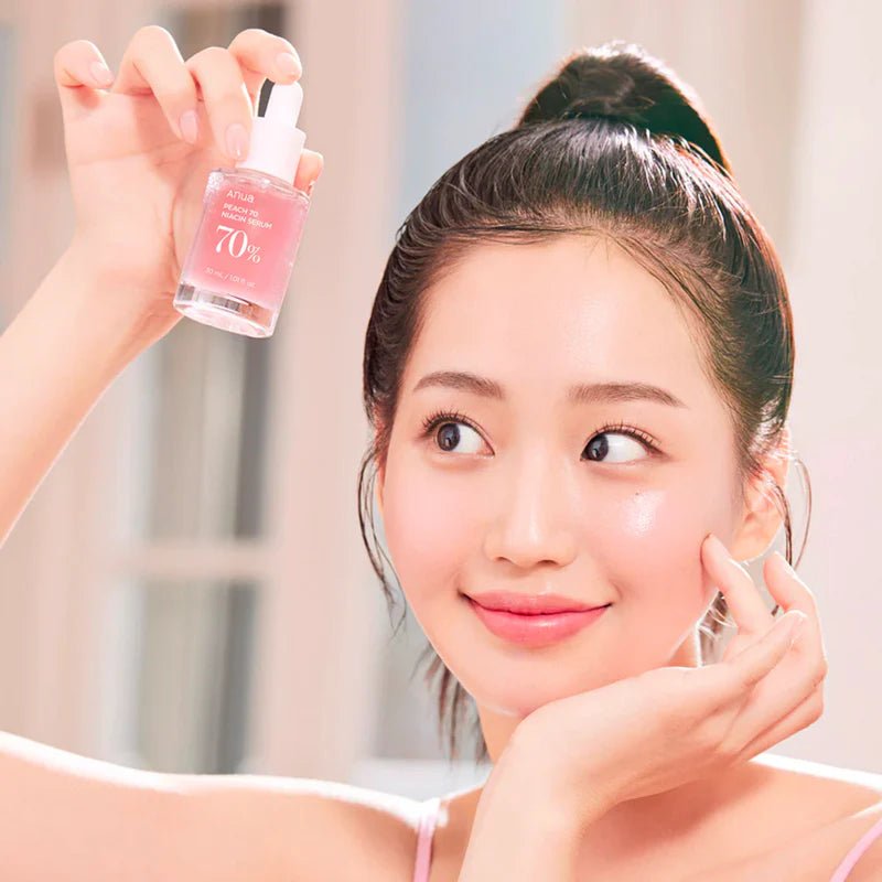 Anua Peach 70 Niacin - ser intensiv cu extract de piersică, 30ml - e-Ko Skin ser de fata