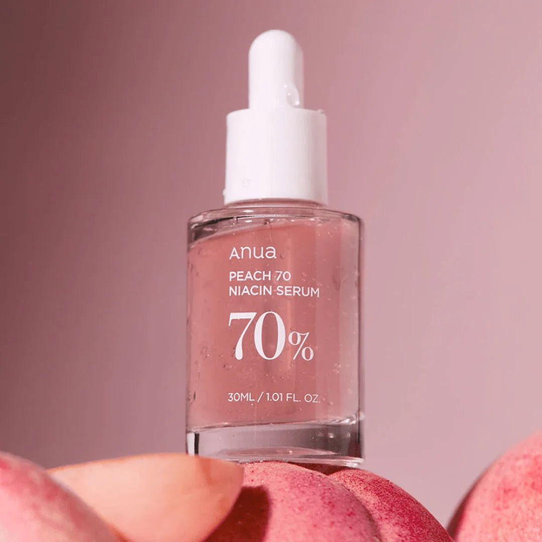 Anua Peach 70 Niacin - ser intensiv cu extract de piersică, 30ml - e-Ko Skin ser de fata