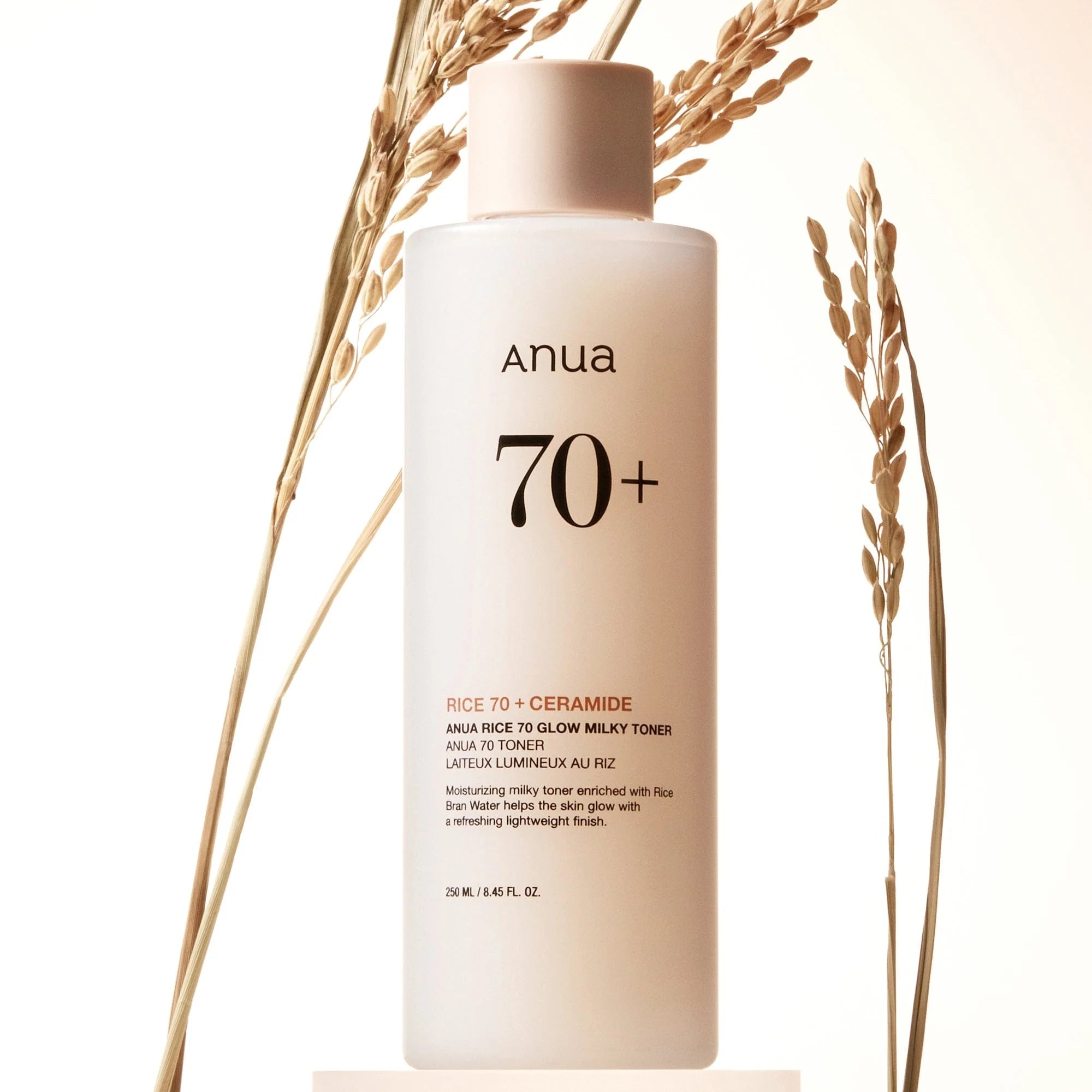 Anua - Rice 70 Glow Milky Toner - Toner hidratant și iluminator cu 70% apă de tărâțe de orez - e-Ko Skin (Image 2)