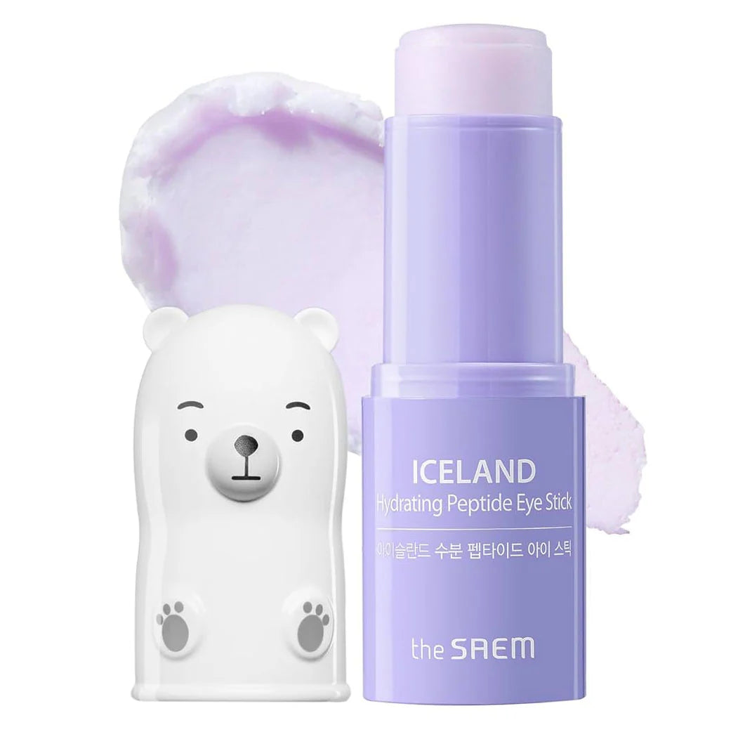 The Saem Iceland Hydrating Peptide Eye Stick – stick pentru ochi cu peptide