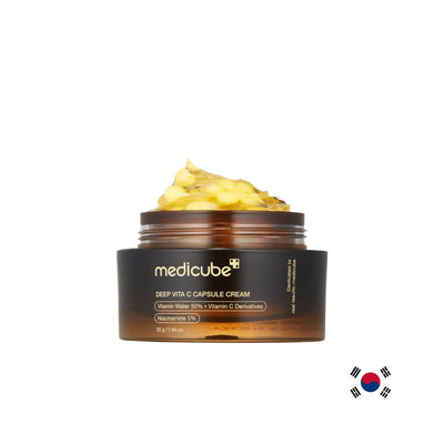 Medicube Deep Vita C Capsule Cream – cremă cu capsule de vitamina C, 55g