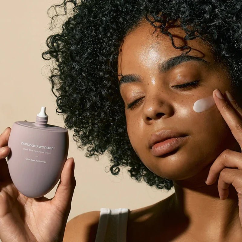 haruharu wonder - Black Rice 10 Hyaluronic Cream - Cremă hidratantă cu orez negru și acid hialuronic, 50ml - e-Ko Skin Cremă hidratantă