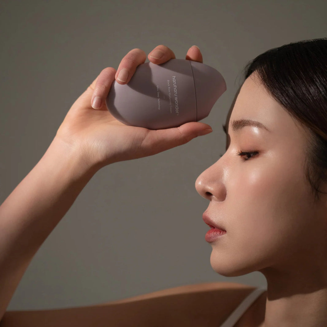 haruharu wonder - Black Rice 10 Hyaluronic Cream - Cremă hidratantă cu orez negru și acid hialuronic, 50ml - e-Ko Skin Cremă hidratantă