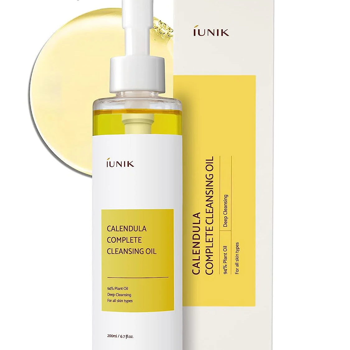 iUNIK Calendula Complete Cleansing Oil – ulei de curățare, 200ml