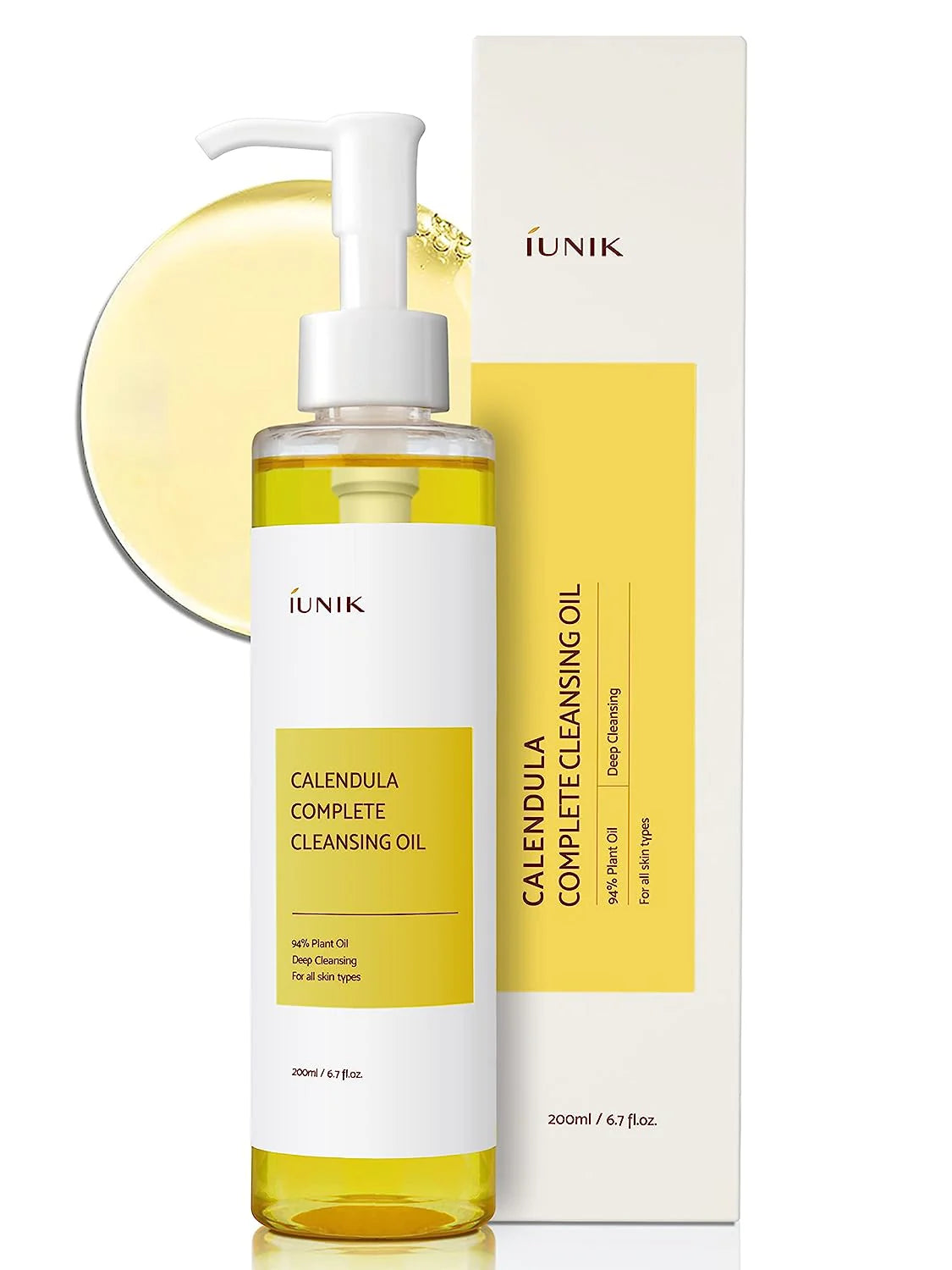 iUNIK Calendula Complete Cleansing Oil – ulei de curățare, 200ml