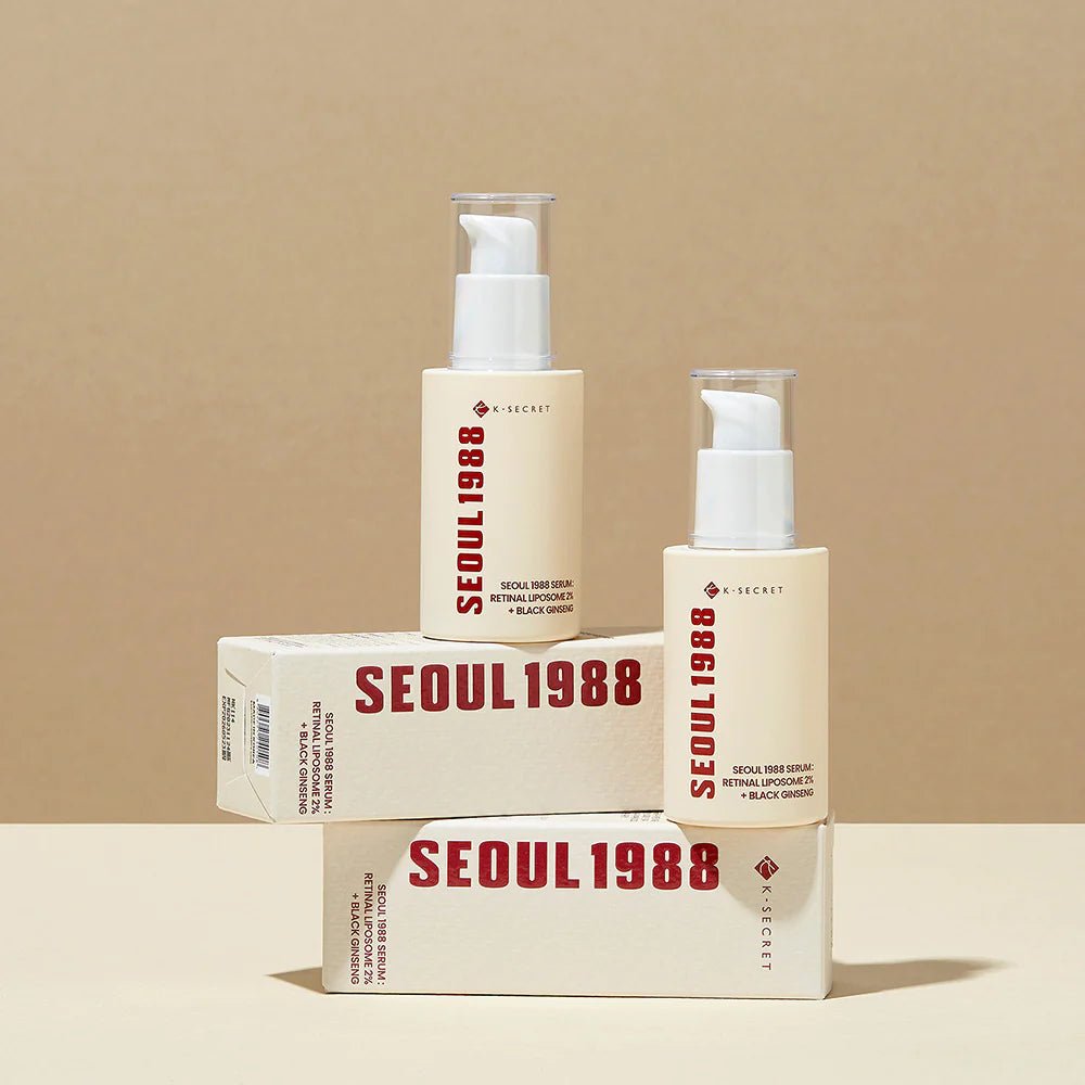 KSECRET - SEOUL 1988 Serum : Retinal Liposome 2% - Ser cu Retinal și Ginseng, 30ml - e-Ko Skin ser de fata