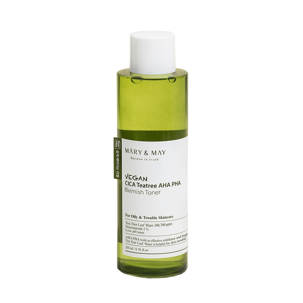 Mary&May Vegan Cica Tea Tree AHA PHA Blemish Toner
