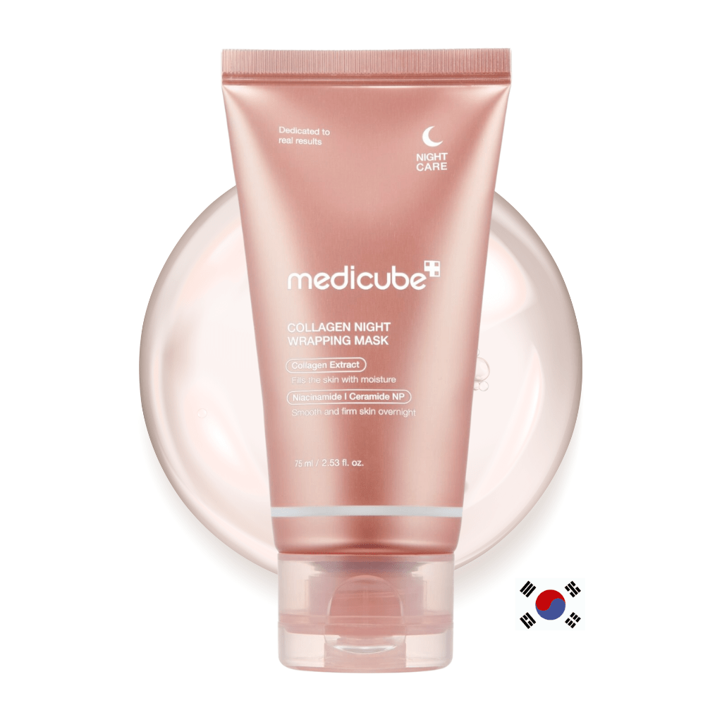 medicube Collagen Night Wrapping Mask - Mască hidratantă de noapte, 75ml - e-Ko Skin masca de fata