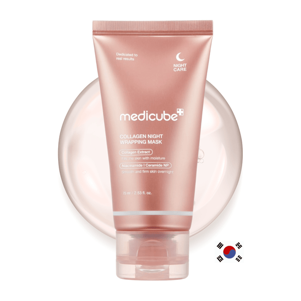 medicube Collagen Night Wrapping Mask - Mască hidratantă de noapte, 75ml - e-Ko Skin masca de fata