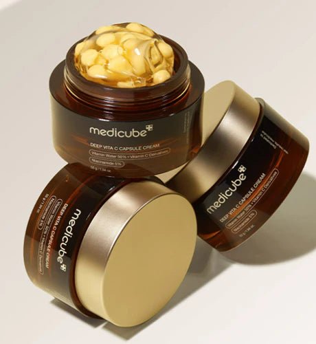 medicube - Deep Vita C Capsule Cream - capsule cu vitamina C, 55g - e-Ko Skin Cremă hidratantă