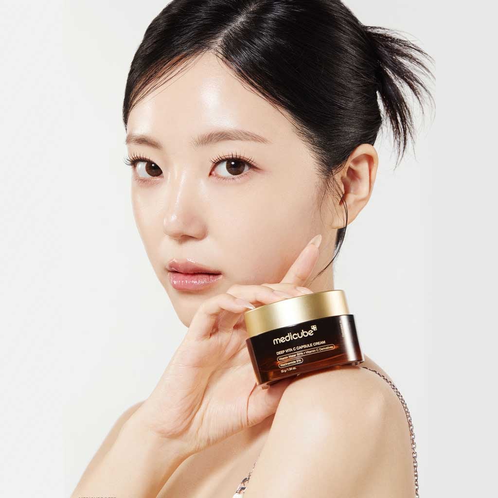 medicube - Deep Vita C Capsule Cream - capsule cu vitamina C, 55g - e-Ko Skin Cremă hidratantă