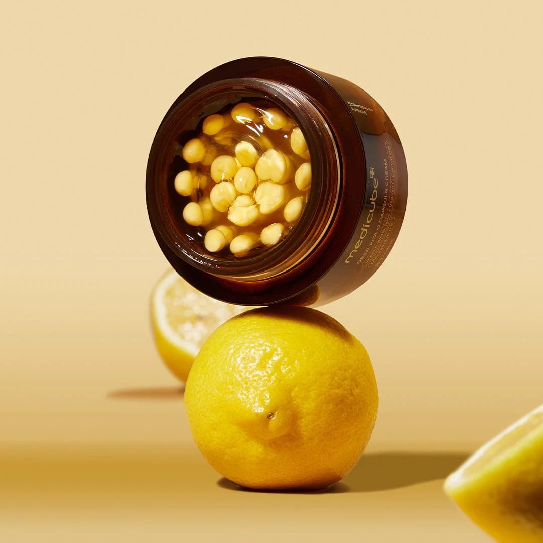 medicube - Deep Vita C Capsule Cream - capsule cu vitamina C, 55g - e-Ko Skin Cremă hidratantă