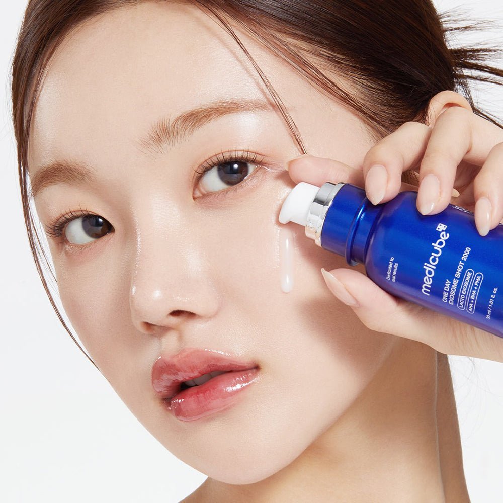 medicube - One Day Exosome Shot Pore Ampoule 2000 - ser cu exozomi, 30ml - e-Ko Skin ser de fata