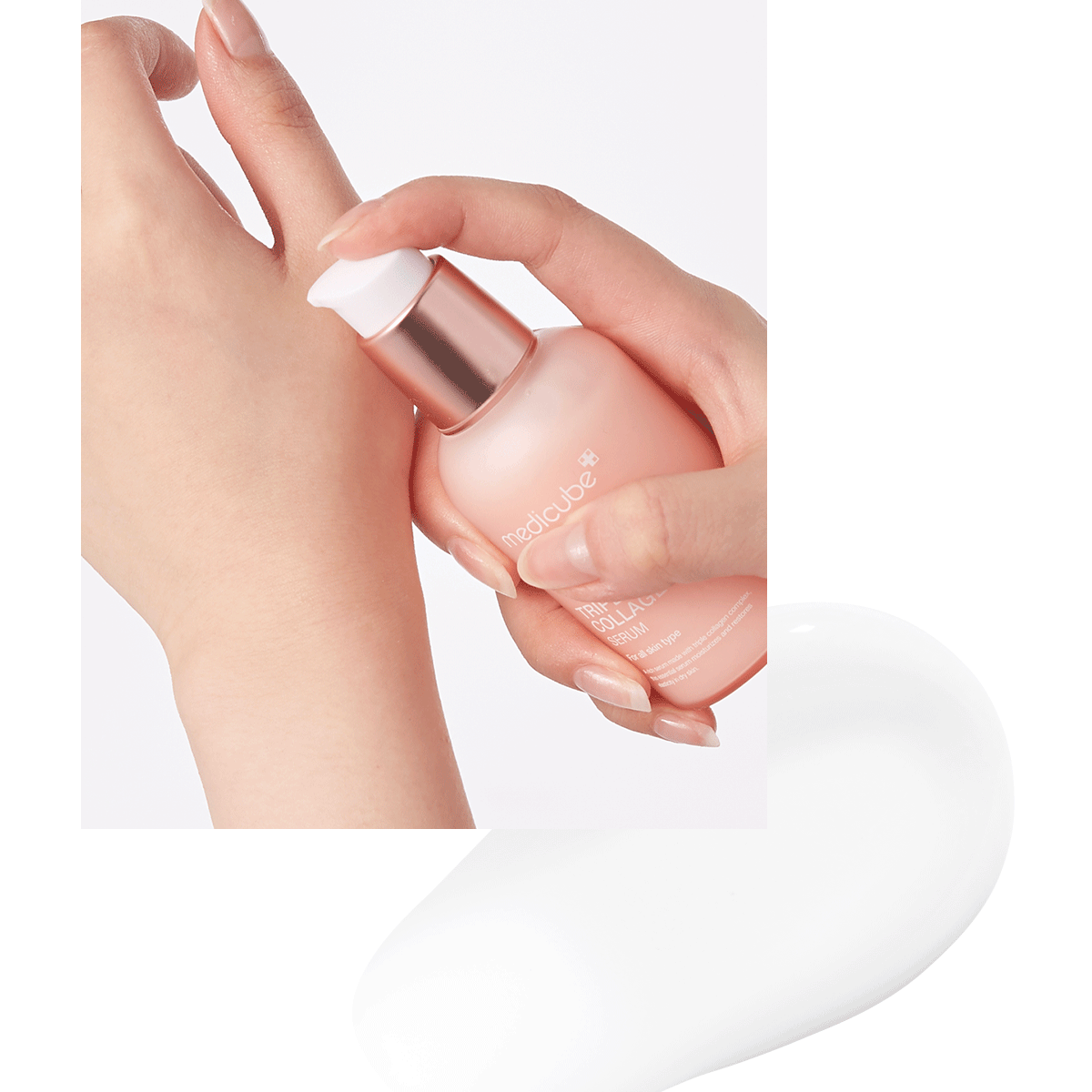 medicube - Triple Collagen Serum - ser concentrat pe bază de colagen, 55ml - e-Ko Skin ser de fata