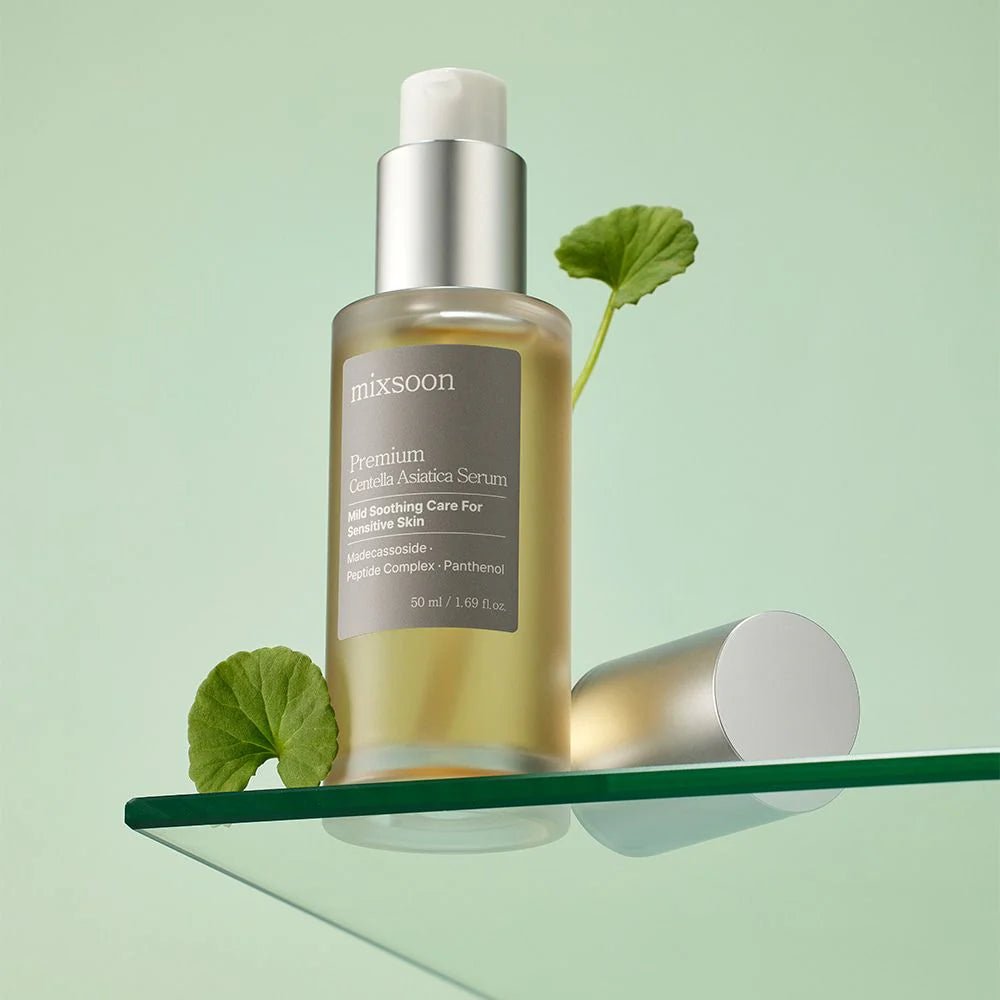 mixsoon - Premium Centella Asiatica Serum - ser pentru față cu Centella, 50ml - e-Ko Skin ser de fata