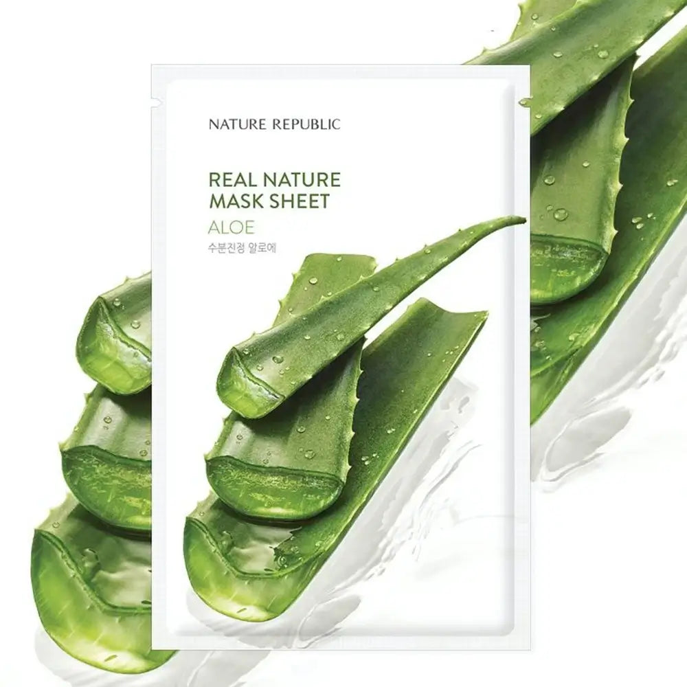 Nature Republic Real Nature mască cu aloe vera – imagine 2