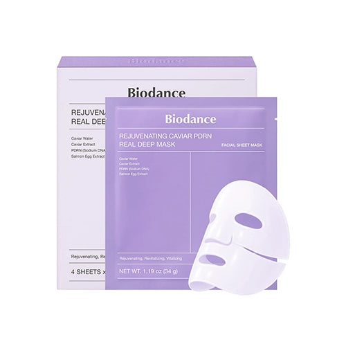 Biodance Rejuvenating Caviar PDRN Real Deep Mask – mască facială, 1 buc.