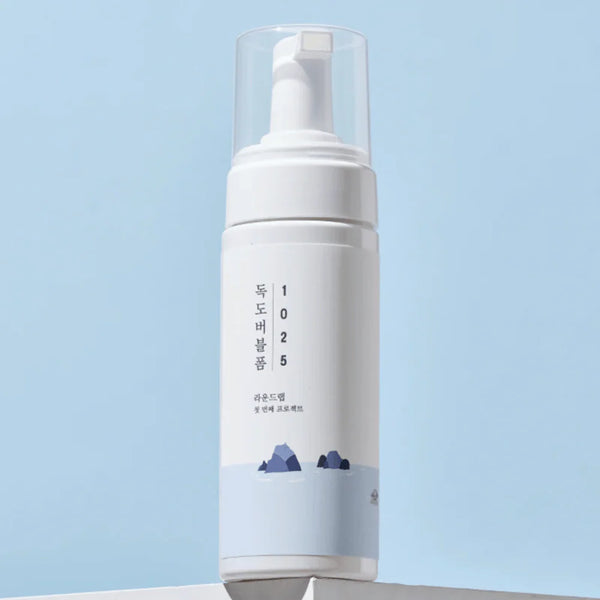 ROUND LAB 1025 Dokdo Cleansing Foam - Spumă de curățare profundă, 150 ml