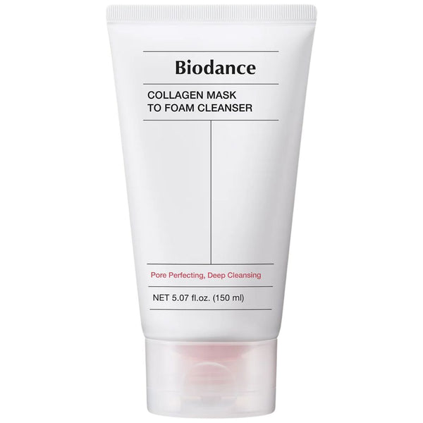 Mască facială și cleanser - Formula 2-in-1, Biodance Collagen Mask to Foam Cleanser