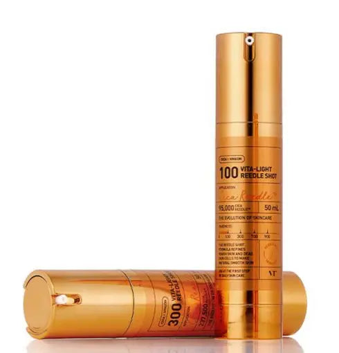 VT Cosmetics Vita-Light Reedle Shot 100 - ser iluminator cu vitamina C și micro-ace, 50 ml VT cosmetics