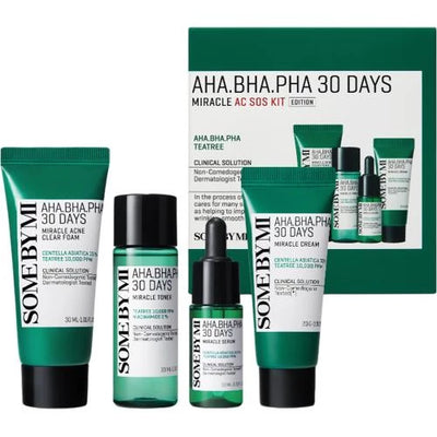Set pentru exfolierea tenului - AHA.BHA.PHA 30 Days Miracle AC SOS -Somebymi