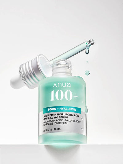 Anua - PDRN Hyaluronic Acid Capsule 100 Serum - ser cu acid hialuronic și PDRN, 30ml - e-Ko Skin ser de fata