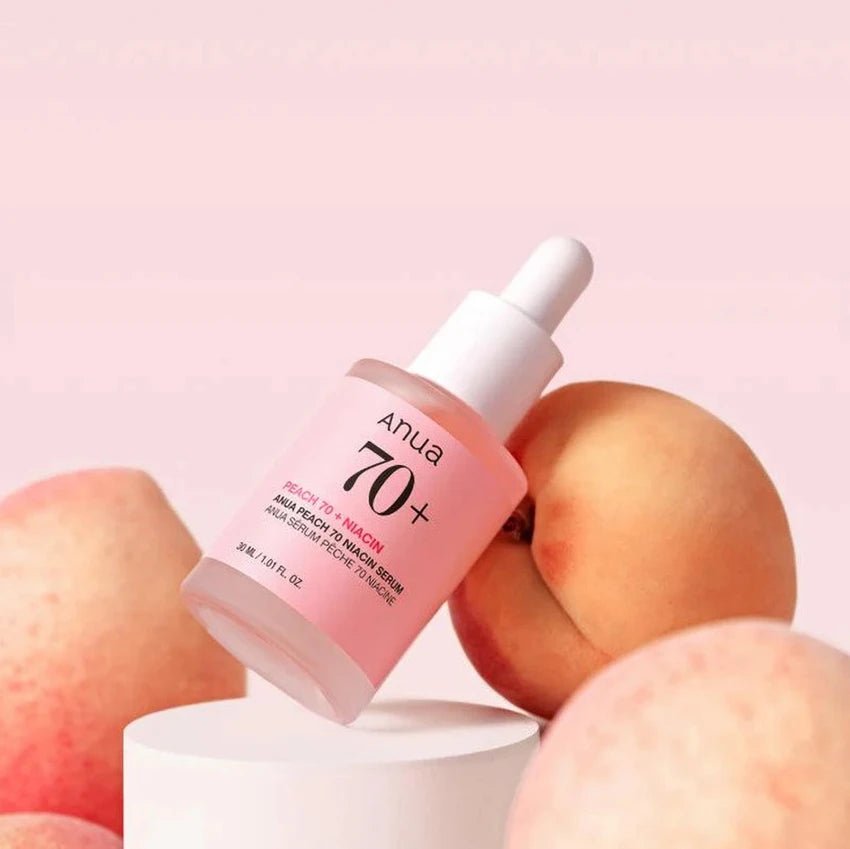Anua Peach 70 Niacin - ser intensiv cu extract de piersică, 30ml - e-Ko Skin ser de fata