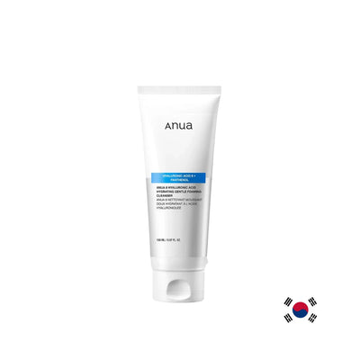 Spumă de curățare cu acid hialuronic, 8 HYALURONIC ACID HYDRATING GENTLE FOAMING, Anua, 150ML