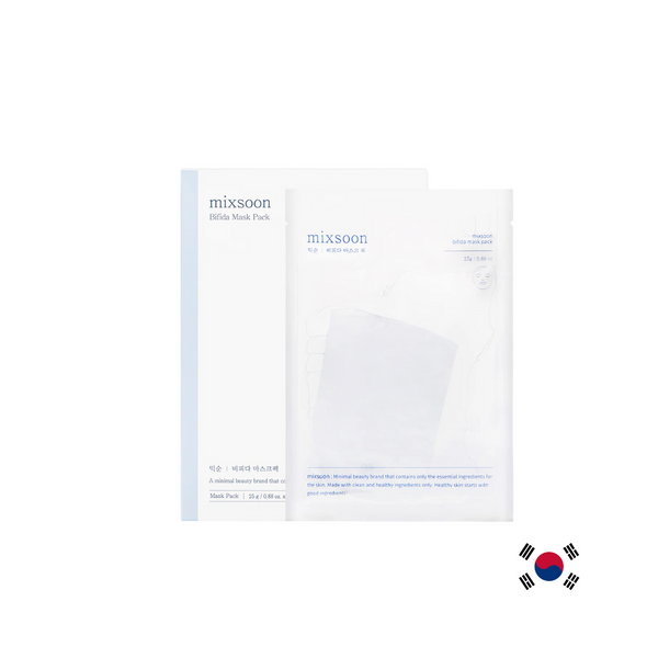 Mixsoon Bifida Mask - Mască tip șervețel pentru ten acneic, 5 buc.